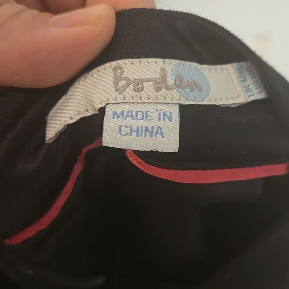 Boden Black Sequin Pencil Skirt Cocktail - Picture 5 of 6